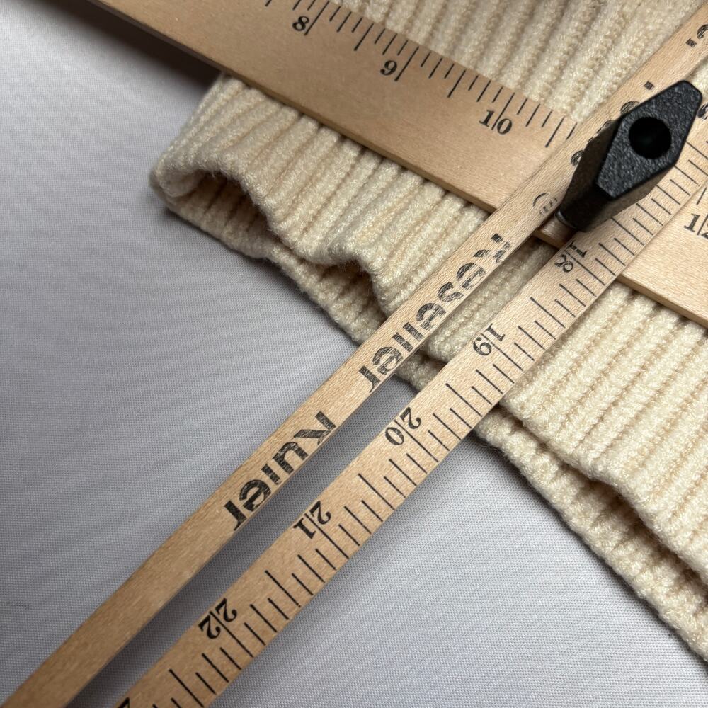 Lisa Says Gah Battenberg Cardigan Sweater Women's M/L Preppy READ - Picture 6 of 11